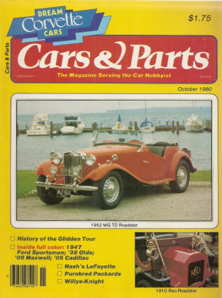 CARS & PARTS 1980 OCT - MG TD, OLDS L38, LAST PACKARDS, FORD SPORTSMAN